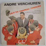 EP Andre Verchuren "Un p'tit chapeau Tyrolien", France, 1963 год