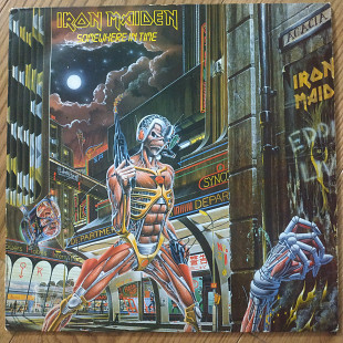 Iron Maiden Somewhere in Time UK first press lp vinyl
