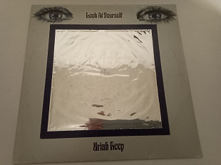 Uriah Heep "Look At Yourself" 1971 г. (Made in Germany, Ех/Ех, Poster)