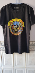 Футболка "Guns N'Roses" (100% cotton, S, Honduras) б/у