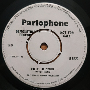 George Martin Orchestra All quiet on the Mersey Front UK first press promo single vinyl beatles fact