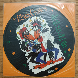 Black Crowes Jealous Again UK first press limited edition picture vinyl