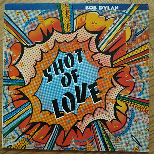 Bob Dylan Shot Of Love UK first press lp vinyl