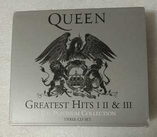 CD QUEEN 2011 /3CD/ Greatest Hits I II & III (The Platinum Collection) EU