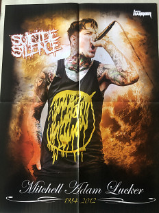 Metal Hammer Німеччина Постер Mitch Lucker Suicide Silence/Alice in Chains