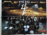 Metal Hammer Німеччина Постер BIG 4 Metallica Slayer Megadeth Anthrax