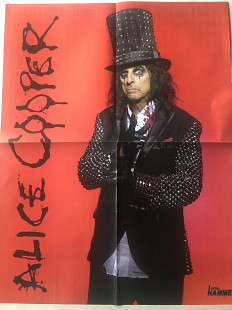 Metal Hammer Німеччина Постер Alice Cooper/Bloody Kisses