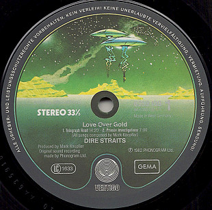 Dire Straits – Love Over Gold