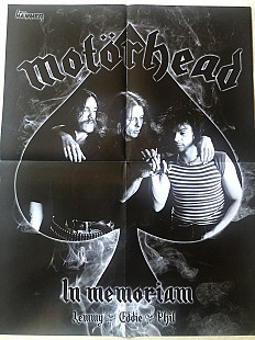 Metal Hammer Німеччина Постер Motorhead/Iron Maiden