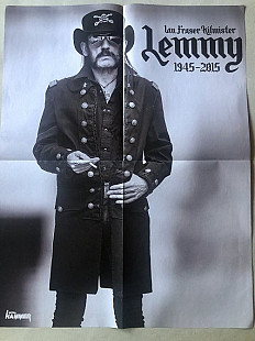 Metal Hammer Німеччина Постер Motorhead