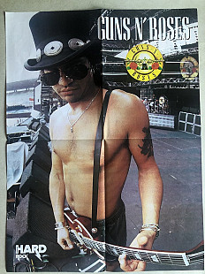 Rock Hard Німеччина Постер Guns N' Roses