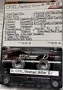 Coil. Unnatural History III