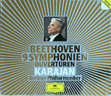 Beethoven, Karajan, Berliner Philharmoniker – «9 Symphonien, Ouvertüren» 6CD Бокс-сет