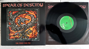 SPEARS OF DESTINY THE PRICE YOU PAY ( VIRGIN 209 355 A1/B1 ) 1988 GERMANY