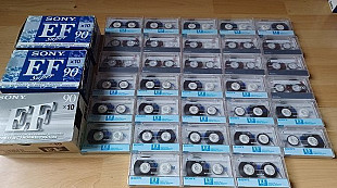 Аудиокассеты Sony( лот 33 шт )