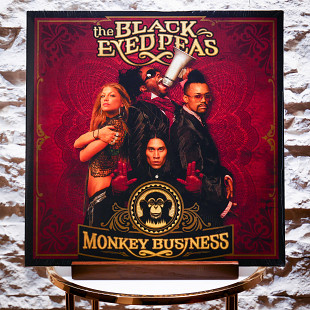The Black Eyed Peas – Monkey Business (2LP, Album, Ruby Red Vinyl)