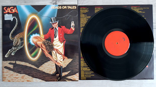 SAGA ( PROG ROCK ) HEADS OR TALE ( POLYDOR 814 410-1 S1/S2 ) 1983 GER
