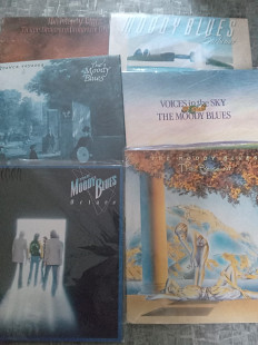 6 пластинок The Moody Blues