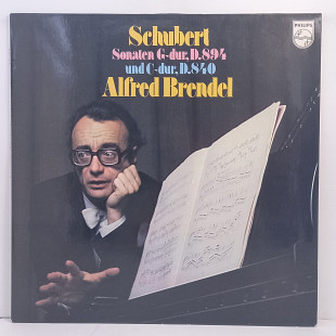 Schubert - Alfred Brendel – Sonatas In G, D.894 And In C, D.840 LP 12" (Прайс 47481)