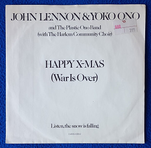 JOHN LENNON & YOKO ONO and The Plastic ONO Band-HAPPY X-MAS.