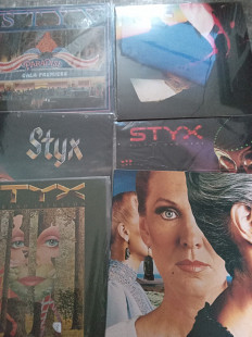 6 пластинок Styx минт