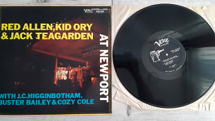 RED ALLEN, KID ORY & JACK TEARGARDEN AT NEWPORT ( BLACK VERVE MG V-8233 A/B ) US