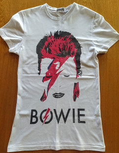Футболка David Bowie - Aladdin Sane (размер S/М)