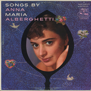 Anna Maria Alberghetti ‎– Songs By Anna Maria Alberghetti (US 1960)