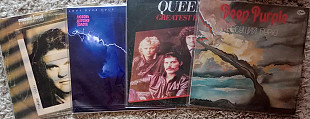 Пластинки Queen, Dire, Deep Purple -одним лотом 4 шт.
