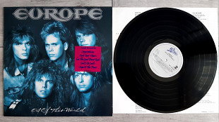 EUROPE OUT OF THIS WORLD ( EPIC 462449-1 A1/B1 ) STICKER 1988 HOLL