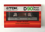 Аудіокасета TDK D90 1982