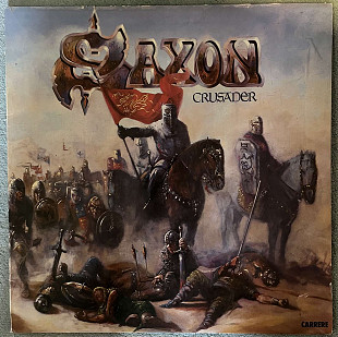 Saxon – Crusader (Carrere, France, vinyl)