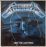 Metallica - Ride The Lightning - 1984. (LP). 12. Vinyl. Пластинка. Rare.