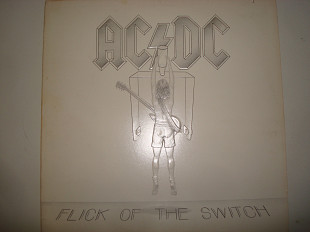 AC/DC- Flick Of The Switch 1983 (Specialty Pressing) (embossed cover) USA Rock Hard Rock