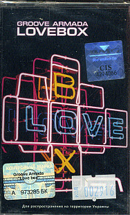 Groove Armada - Lovebox SEALED у заводській упаковці