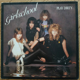 Girlschool Play Dirty UK first press lp vinyl