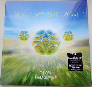 THE ORB AND DAVID GILMOUR Metallic Spheres In Colour LP Sealed/Запечатаний