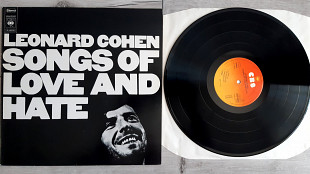 LEONARD COHEN SONGS OF LOVE AND HATE ( CBS 64090 ) 1971 HOLL