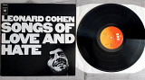 LEONARD COHEN SONGS OF LOVE AND HATE ( CBS 64090 ) 1971 HOLL