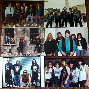 Thrash Metal band-Atrophy, Hirax, D.A.M., Nasty Savage, Sacrifice, Laaz Rockit, Sodom, Warpath.......