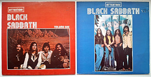 Black Sabbath, Ozzy Osbourne - Attention! Vol-1, Vol-2 - 1970-74. (2LP). 12. Vinyl. Пластинки. UK.