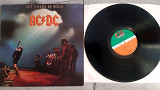 AC / DC LET THERE BE ROCK ( ATLANTIC K 50 366 A1/B1 ) 1977 GERMANY