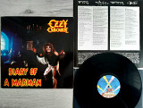 OZZY OSBOURNE ( BLACK SABBATH ) DIARY OF A MADMAN ( EPIC JETLP 237 A1/B1 ) 1981 ENGL