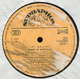 Jiri Malasek - Piano In Nostalgia 1113 2933 Chechoslovakia 1981