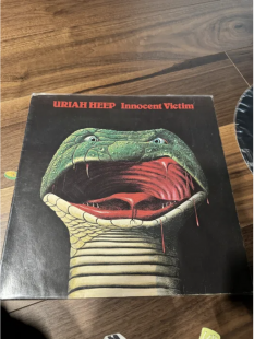 Uriah Heep LP лейбл Bronze