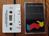 Аудіокасета Foreigner "Agent Provocateur"