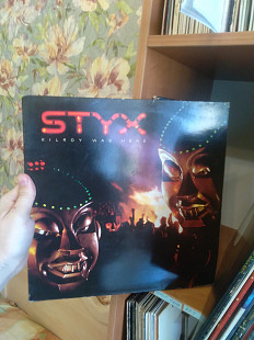 Styx – Kilroy Was Here (11-й альбом), 1983, AMLX 63734, Holland (ЕХ/ЕХ+, с разворотом, вставка) - 40