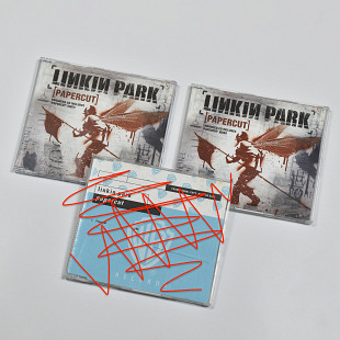 LINKIN PARK Papercut Лот 2 CD UK & Germany Single Hybrid Theory