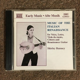 Shirley Rumsey – Music Of The Italian Renaissance (Classical) (Naxos/Germany) (CD)