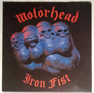 Motorhead 82 "Iron Fist" UK 1-st press, Vinyl Nm